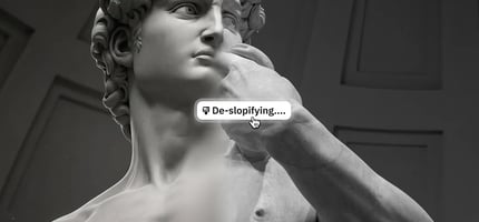 How to de-slopify your designs