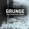 Grunge free Photoshop brush set